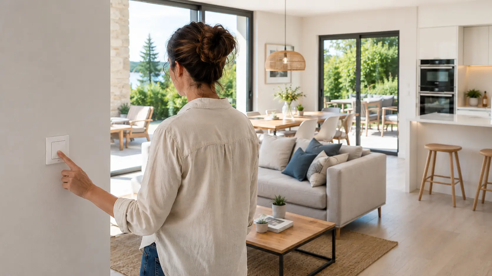 Réouverture d’une résidence secondaire avec contrôle de l’installation électrique avant l’automne